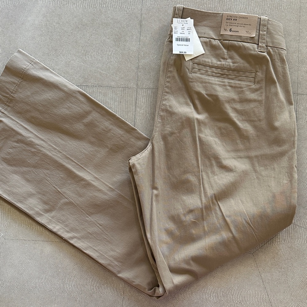 J. Crew  Khaki Chinos